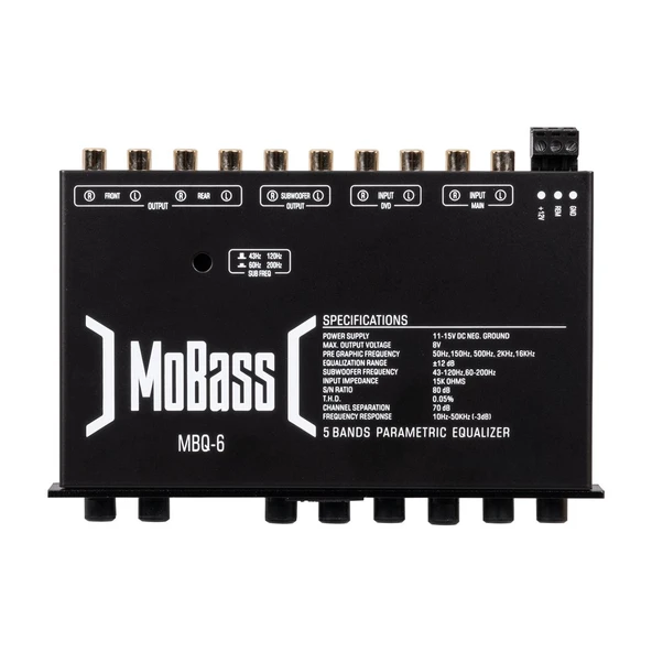 MOBASS MBQ-6 PARAMETRIC EQUALIZER - 2