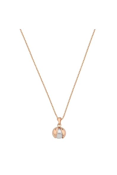 9,5 mm Doğal İnci Kolye - 6