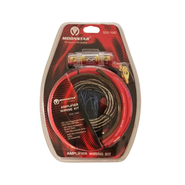 MOONSTAR Oto Anfi Kablo Seti 8GA Vakumlu