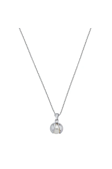 9,5 mm Doğal İnci Kolye - 4