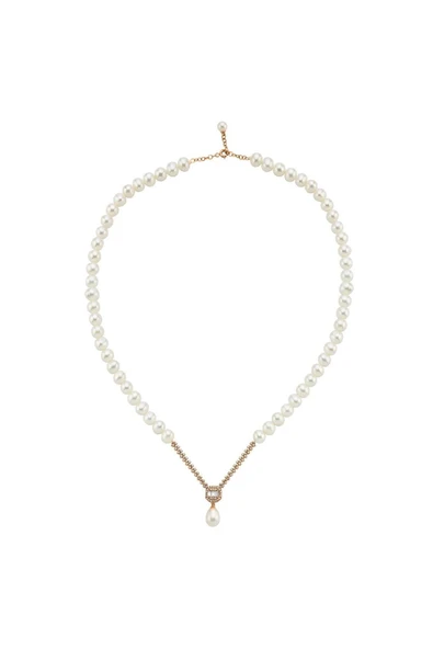 6,5 mm Baget Doğal İnci Kolye - Resim 2