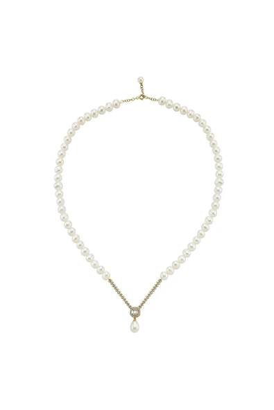 6,5 mm Baget Doğal İnci Kolye ürün görseli 1