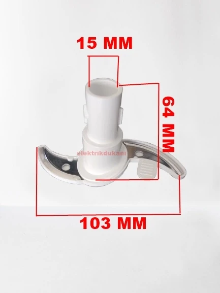 ARNİCA Rapid Panna Diva Form Mil Hazne Bıçağı Beyaz 1. Bıçak (Orjinal Ürün) - 2