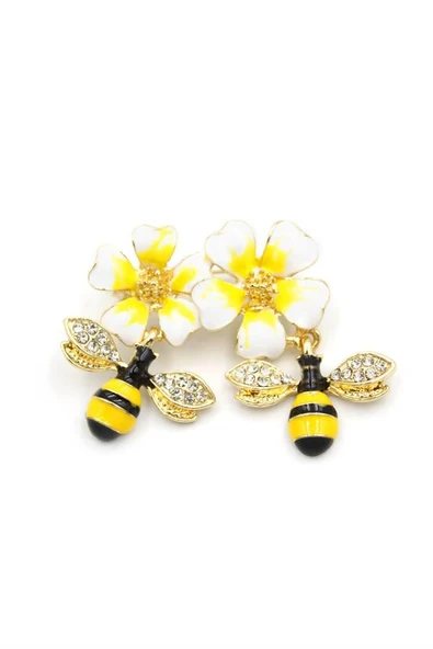 Arı Broş - Sarı ürün görseli 1