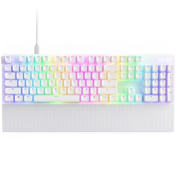 NZXT Function 2 Beyaz 8K Hz Gaming Klavye - 1