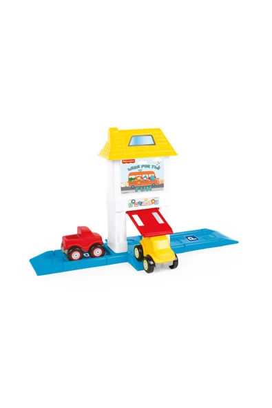 FISHER PRICE Dolu Fisher Price Yol ve Garaj Seti