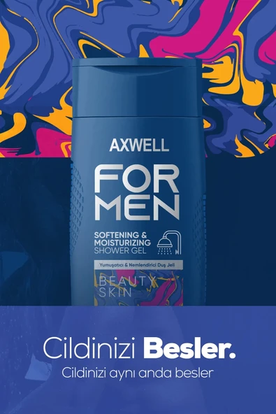 AXWELL For Men Yumuşatıcı Ve Nemlendirici Duş Bakım Jeli - 4