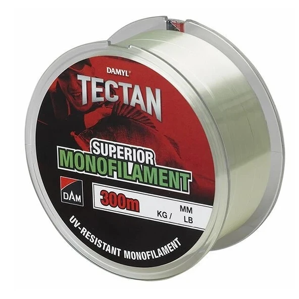 Dam Tectan Superior 300mt 0.30mm Green Transparant Monofilament Misina