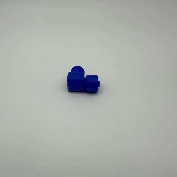 Plastik Somun Sıkmalı Dirsek 6.5x10 - 3/8 - 7