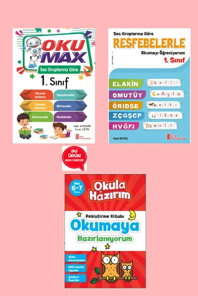 1.Sınıf Okumayı Öğreniyorum Hazırlanıyorum Seti