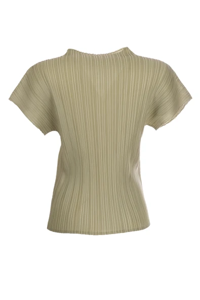 Ekol  Dik Yaka Kısa Kollu Kadın Bluz 25YEKL03908 - Resim 8