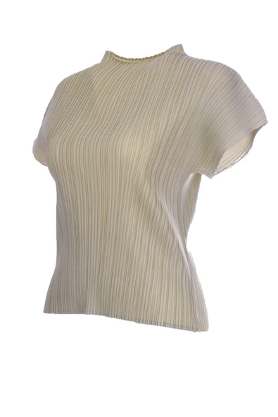 Ekol  Dik Yaka Kısa Kollu Kadın Bluz 25YEKL03908 - Resim 4