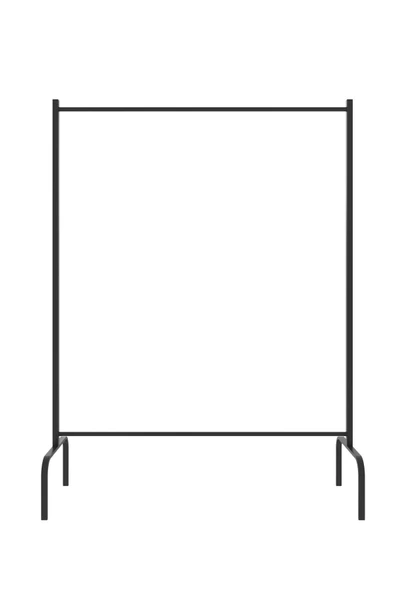 Dizayn Motion Ayaklı Askılık Konfeksiyon Askısı Metal Konfeksiyon Elbise Askılığı Eşek Askılık - Siyah - 5