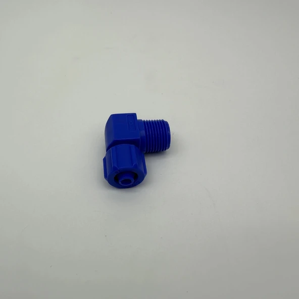 Plastik Somun Sıkmalı Dirsek 6.5x10 - 3/8 - 8