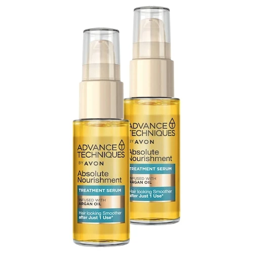 Avon Advance Techniques Argan Yağı İçeren Besleyici Saç Serumu 2 x 30 ML