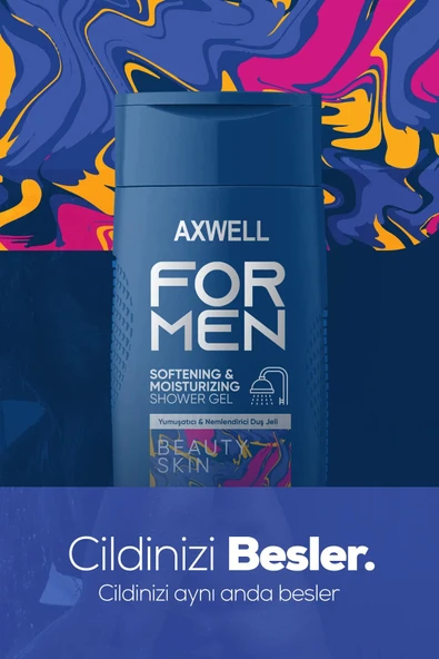 AXWELL For Men Yumuşatıcı Ve Nemlendirici Duş Bakım Jeli - 5
