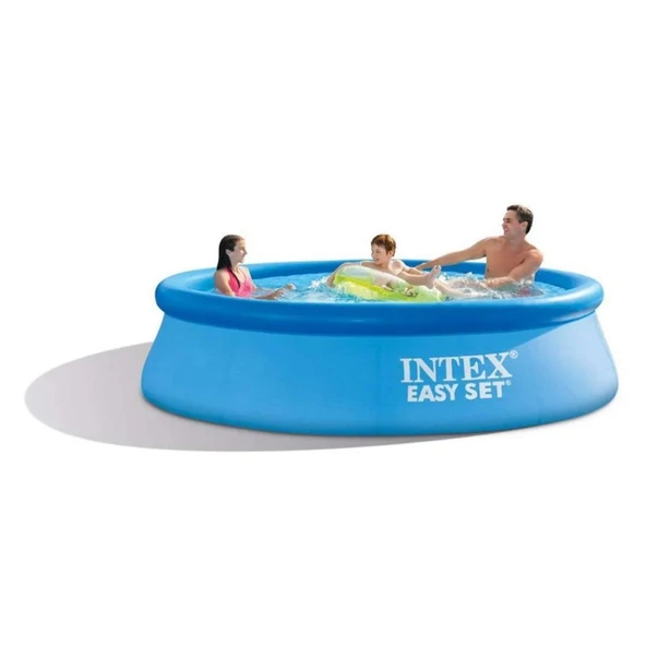 Şişme Aile Havuzu - Intex - Easy - Mavi - 366*76 cm (28130) - 2