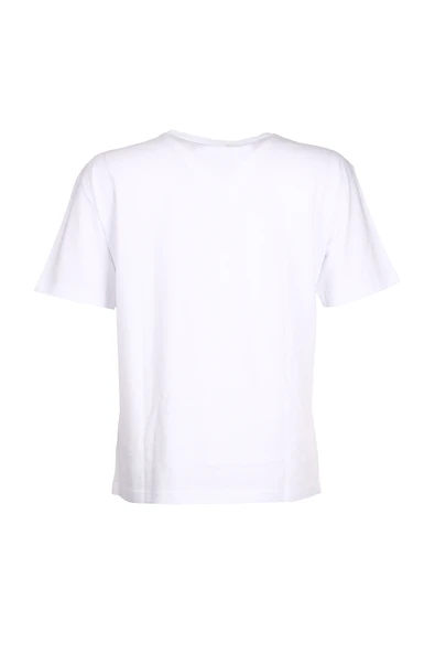 Sempre Oversize Minimalist Baskılı Kadın Tişört - Kısa Kol - Resim 9