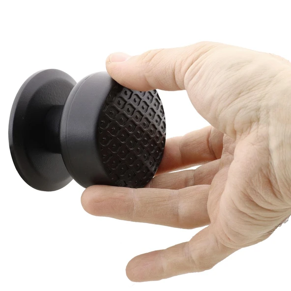 Kapı Tokmağı Topuzu Kolu Metal Tokmak Mat Siyah - Resim 5