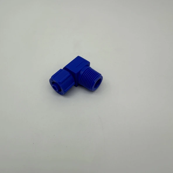 Plastik Somun Sıkmalı Dirsek 6.5x10 - 3/8 - 9