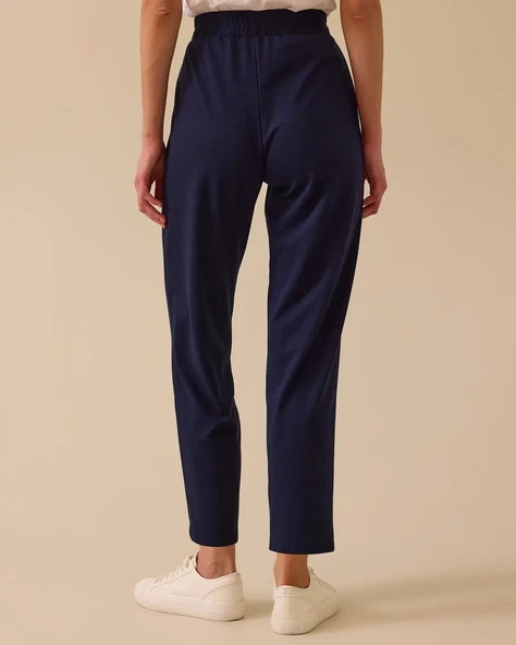 Scl Kadın Elastik Bel Dar Paça Eşofman Altı 10002511011010