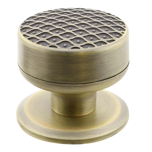 Kapı Tokmağı Topuzu Kolu Metal Tokmak Antik Sarı ürün görseli