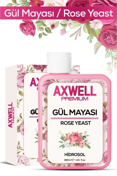 AXWELL PREMIUM Gül Mayası Suyu Aydınlatıcı Ve Gözenek Sıkılaştırıcı Tonik 100 Ml - 2