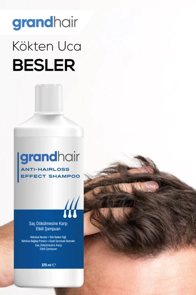 Grandhair Saç Dökülmesine Karşı Etkili Besleyici Bakım Şampuanı - 3