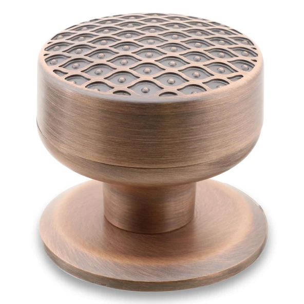 Kapı Tokmağı Topuzu Kolu Metal Tokmak Antik Bakır ürün görseli