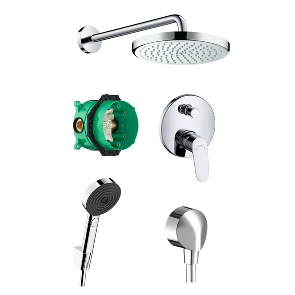 Hansgrohe Focus Ankastre Banyo Seti - Krom