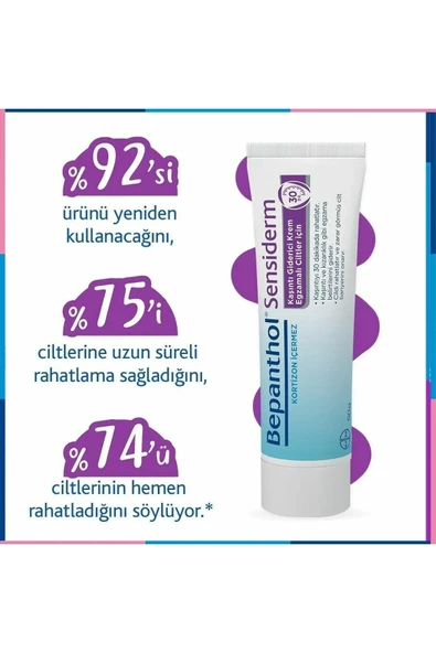 Sensiderm Kaşıntı Giderici Krem 50 Gr - Resim 7