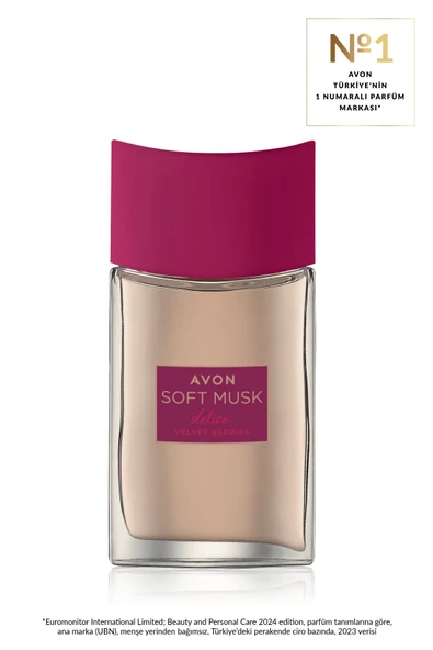 Soft Musk Delice Velvet Berries Kadın Parfüm Edt 50 Ml.