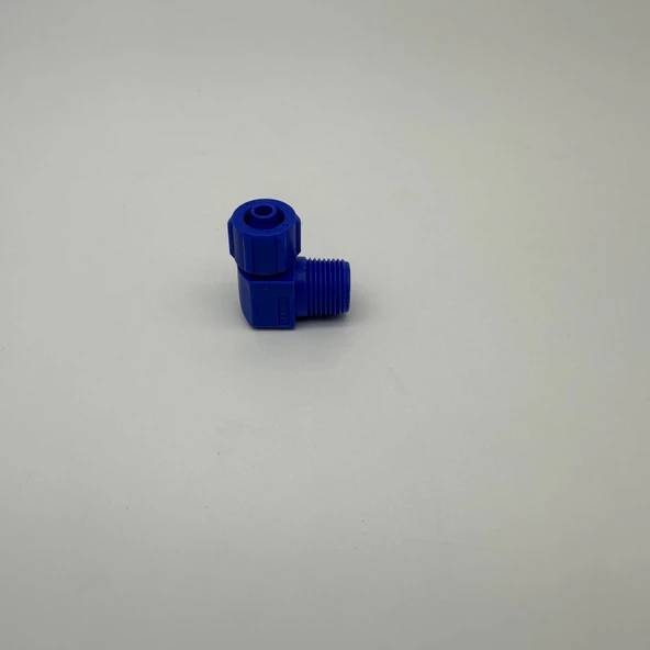 Plastik Somun Sıkmalı Dirsek 2.5x4 - 1/8 - Resim 6