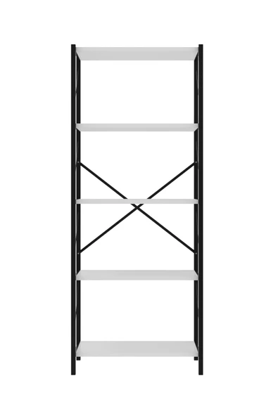 Dizayn Motion 5 Raflı Kapaksız Banyo Dolabı 150x60x30 Beyaz - 4