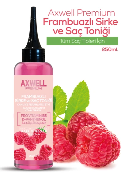 AXWELL PREMIUM Frambuazlı Sirke & Saç Toniği 250 Ml - 2