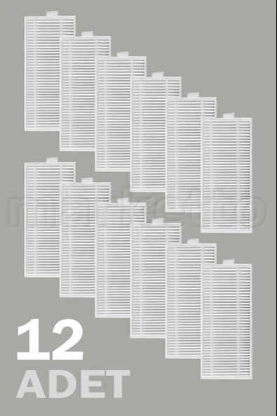 Tefal RG8597 X-Plorer Serie 75 Uyumlu 12 Adet Robot Süpürge Hepa Filtresi ürün görseli 1