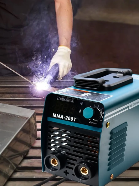 Rowermax PRO MMA-200T Amper Profesyonel Dijital Göstergeli Kart Soğutmalı İnverter Kaynak Makinesi - 2