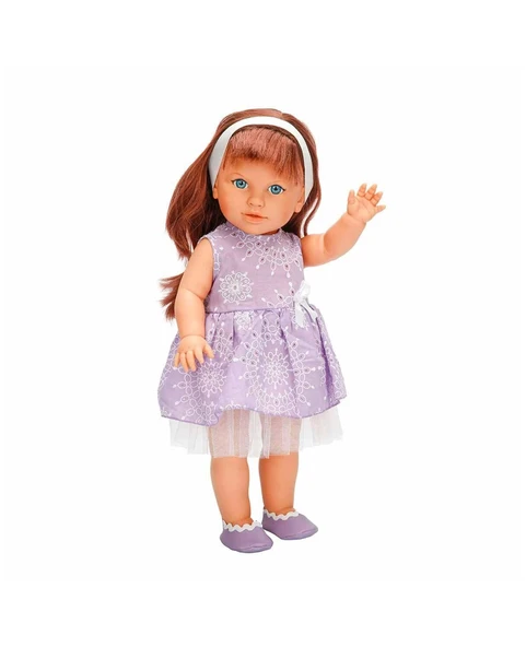 Tina Party Bebek 45 cm 34231 Mor Elbiseli - Resim 2