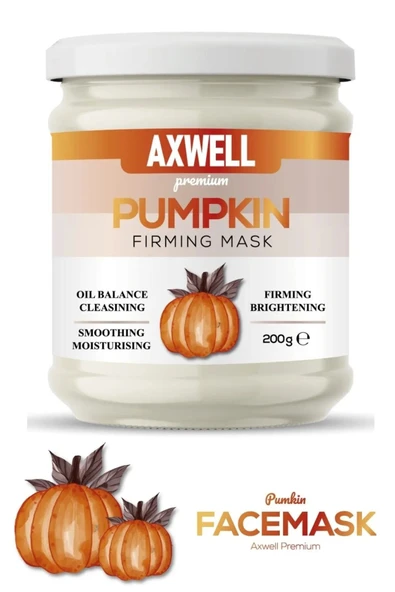 AXWELL PREMIUM Pumpkin Mask - Balkabağı Özlü, Cilt Sıkılaştırma Ve Ultra Nemlendirme Yüz Maskesi - 5