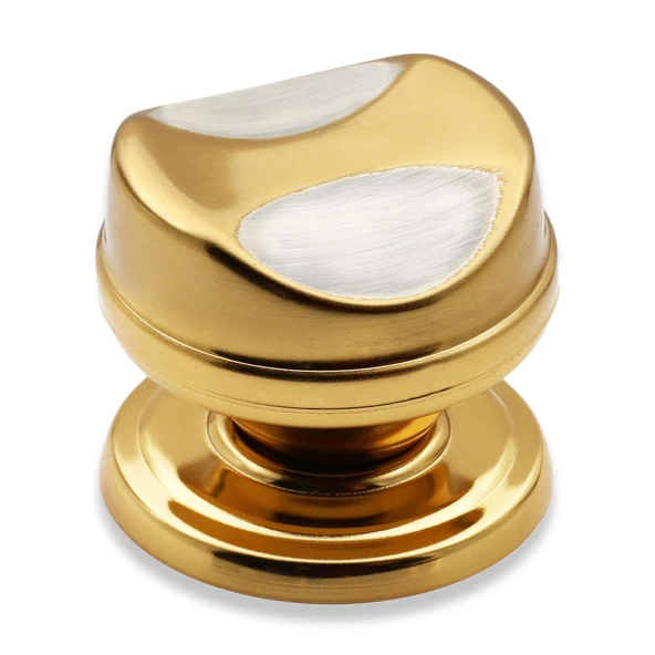 Kapı Tokmağı Topuzu Kolu Metal Tokmak Albrifin Saten - Resim 2