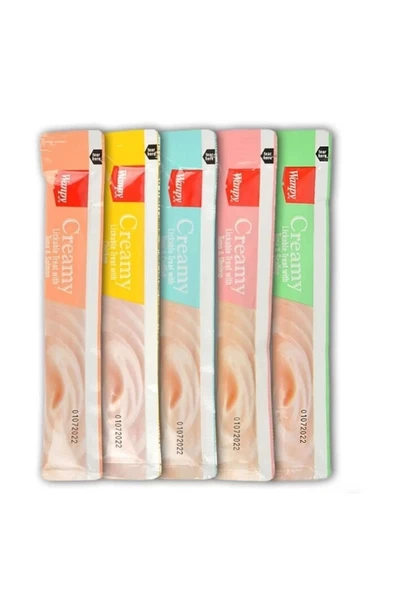 Wanpy Karışık Sıvı Kedi Ödül Maması 25x14 gr - 3