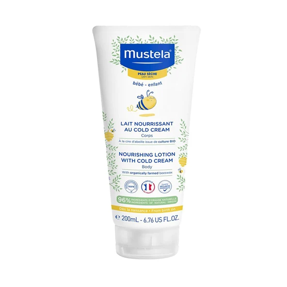 Mustela Cold Cream İçeren Besleyici Vücut Losyonu 200 ml