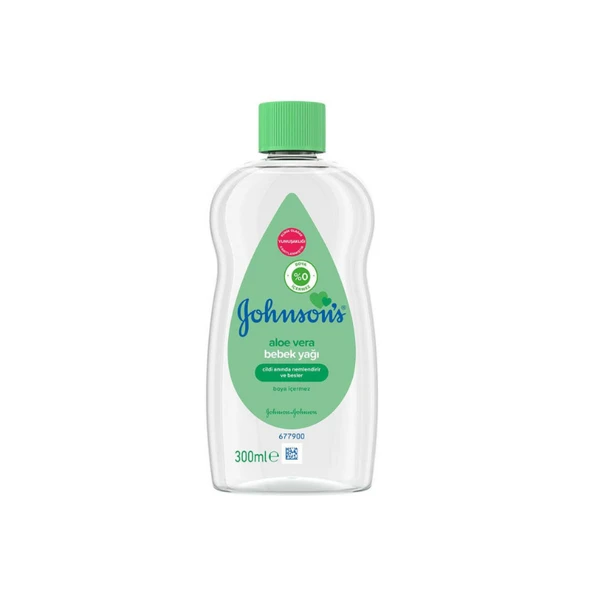 Johnsons's Baby Aloe Vera Bebek Yağı 300 ml