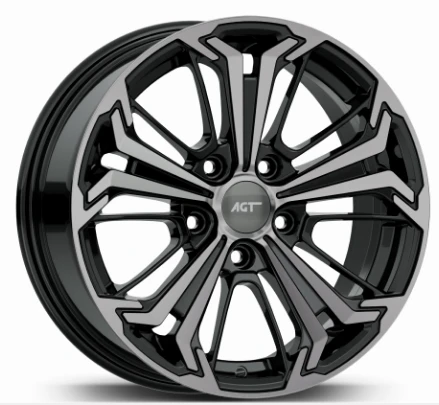 Renault Megane Uyumlu JNT-16267 7.0X16 5X114.3 ET40 67.1 Black Diamond Jant