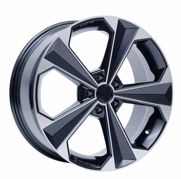 FD-18062 8.0X18 5X112 ET38 72.6 Black Diamond Jant