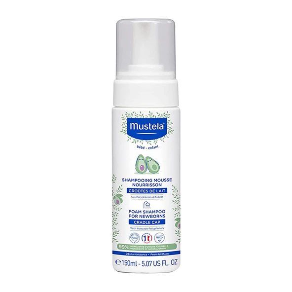 Mustela Yenidoğan Köpük Şampuan 150 ml