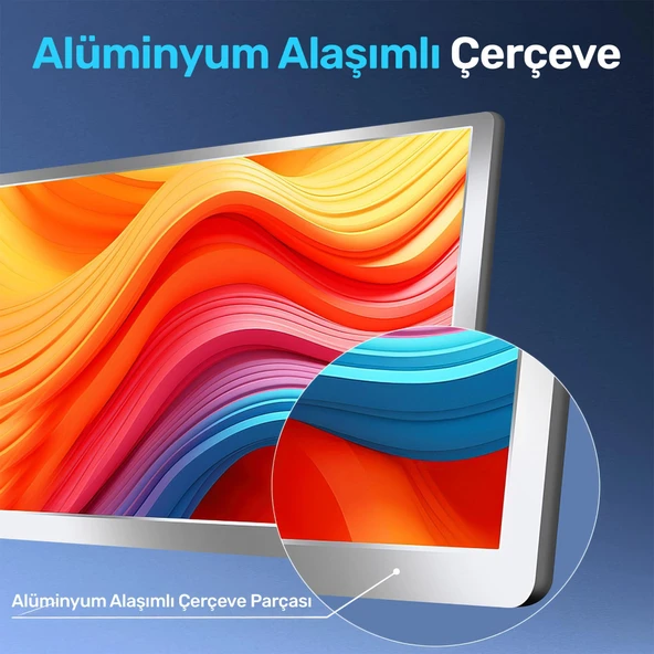 NPO NPM788 16" FHD 1200p IPS Type-C Taşınabilir 3'lü Monitör Çoklayıcı Standlı Notebook Monitör - 12