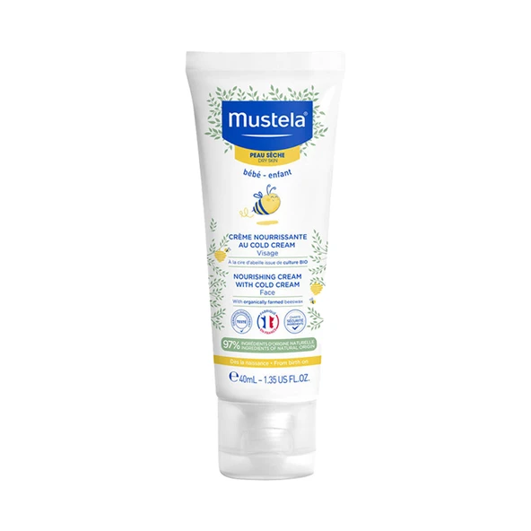 Mustela Cold Krem İçeren Besleyici Yüz Kremi 40 ml