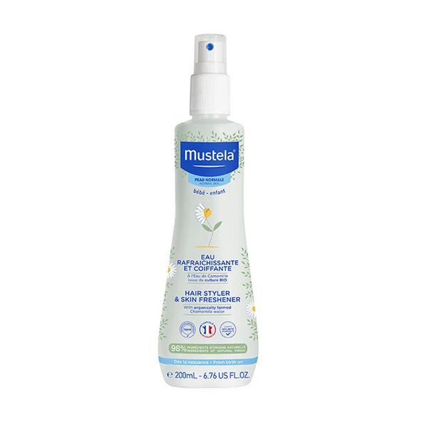 Mustela Saç Şekillendirci ve Ferahlatıcı Vücut Spreyi 200 ml - 1