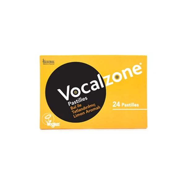 Vocalzone Ballı Limonlu Pastil 24 Adet ürün görseli